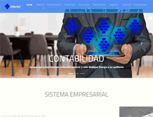 Tablet Screenshot of infortel.com